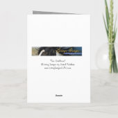 Zwei Grußkarten für wilde Pferde Karte (Rückseite)