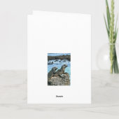 Zwei Grußkarten zusammen Karte (Rückseite)