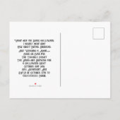 Zwei gut gekleidete Goblins-Halloween-Partys Einladungspostkarte (Rückseite)