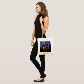 Zwei Häfen Leuchtturm Dusk Tote Tasche (Vorderseite (Model))