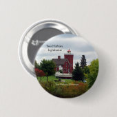 Zwei Häfen Leuchtturm & Schiffstasten Button (Vorne & Hinten)