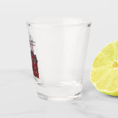 Zwei Häfen Leuchtturmglas Schnapsglas (Rechts)