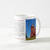 Zwei Häfen Lighthouse Geschichte Tasse (VorderseiteRechts)
