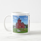 Zwei Häfen Lighthouse Tasse (Links)