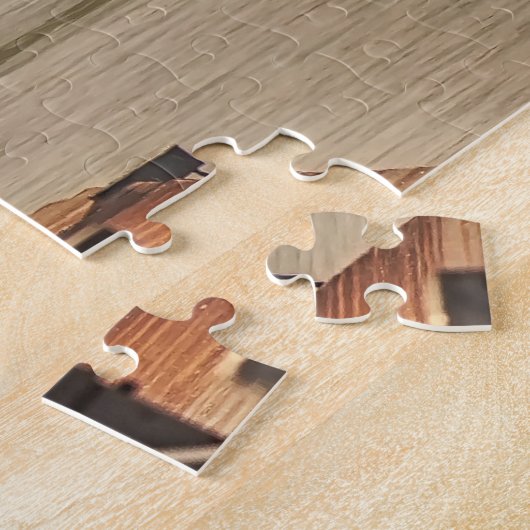 Zwei Häfen Minnesota Leuchtturm am Lake Superior Puzzle (Seite)