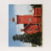Zwei Häfen Minnesota Leuchtturm Puzzle (Vertikal)