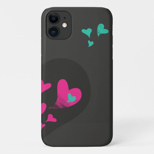 Zwei Hälften machen ein Herz-Matching-Paar Case-Mate iPhone Hülle (Rückseite)
