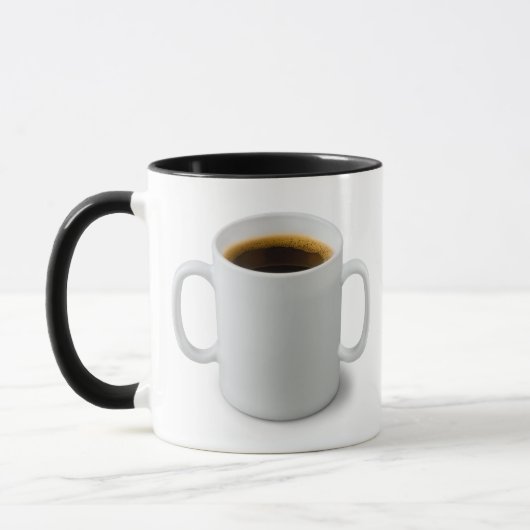Zwei handgeführte Tasse (Links)