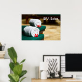 Zwei Handtücher Poster (Heimbüro)