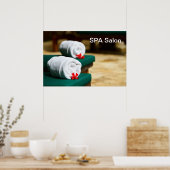 Zwei Handtücher Poster (Küche)