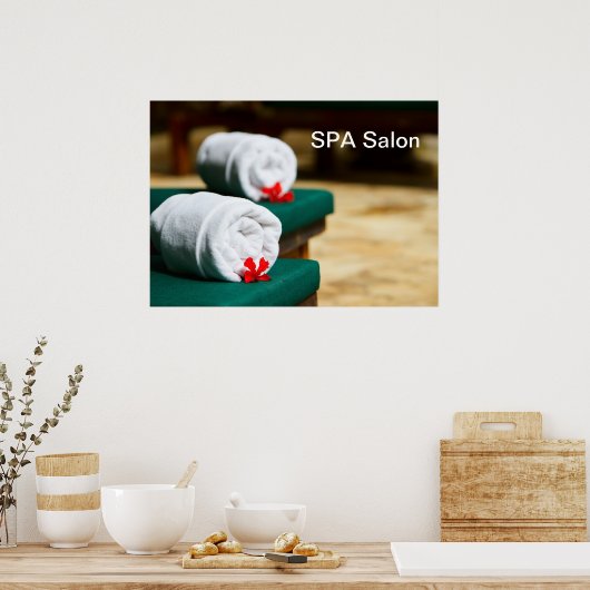 Zwei Handtücher Poster (Küche)