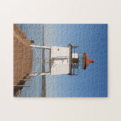 Zwei Harbors South Breakwater Light Rätsel Puzzle (Horizontal)