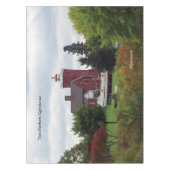 Zwei Harbour Lighthouse & Boat Tischdecken (Vorderseite)