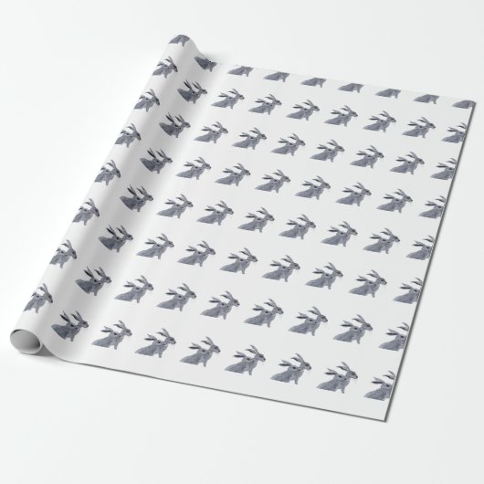 ZWEI HARTEN GESCHENKPAPIER (Ungerollt)