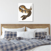 Zwei Häuptlinge Royal Python oder Ball Python - Py Leinwanddruck (Insitu (Schlafzimmer))