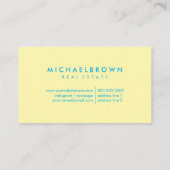 Zwei Häuser Visitenkarte (Rückseite)