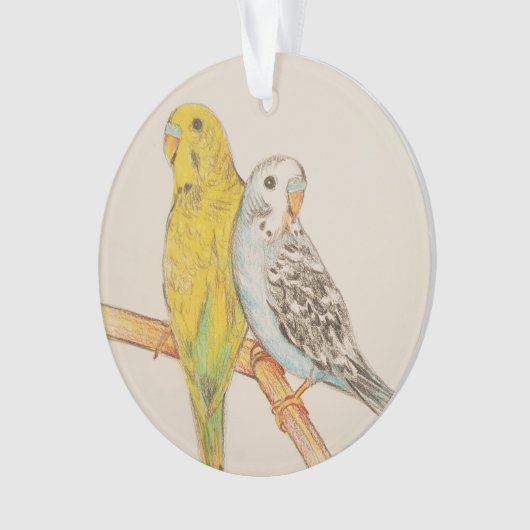 ZWEI HAUSHALTE ZEICHNEND FARBENZEN ORNAMENT (Vorderseite)