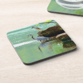 Zwei Helden am Fluss Getränkeuntersetzer (Linke Seite)