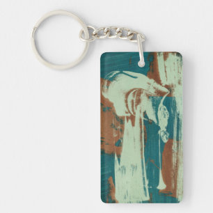 Zwei herauf Norden Schlüsselanhänger