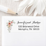 Zwei Herz eine Liebe rustikale Arbor-Rose Hochzeit<br><div class="desc">Vervollständigen Sie die Verzauberung Ihrer Hochzeitskorrespondenz mit unseren Rücksendeadressen-Aufklebern,  die die Eleganz Ihrer Hochzeitseinladung mit den Vintagen Rose in Rosa und Creme/Elfenbein. Diese Labels sind nicht nur praktisch,  sie sind eine nahtlose Erweiterung Ihrer Liebe.</div>