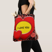Zwei Herz Rahmen + Ihr Backgr. Ideen Tasche (Von Nahem)