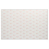 Zwei Herz-Stoffe (weiß) Stoff (Fat Quarter (45,7 x 55,9 cm))