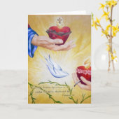 Zwei Herz- u. Luke-1:35 Porto Karte (Gelbe Blume)