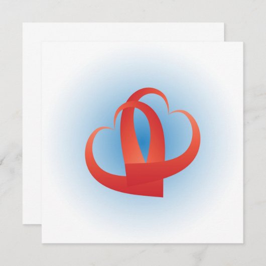 Zwei Herzen (Vorne/Hinten)