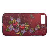 Zwei Herzen Case-Mate iPhone Hülle (Rückseite (Horizontal))