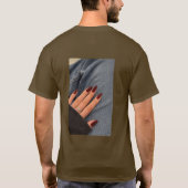 Zwei Herzen, ein Flug T-Shirt (Rückseite)