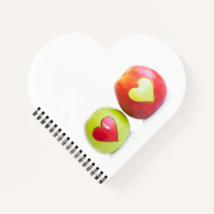 Zwei Herzen eine Liebe Notizbuch