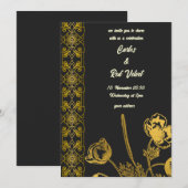 Zwei Herzen, eine Reise Einladung (Vorne/Hinten)