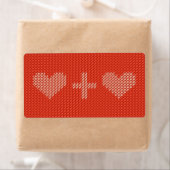 Zwei Herzen geknotet (Insitu)