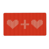 Zwei Herzen geknotet (Vorne)