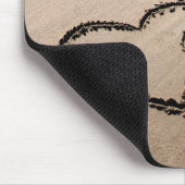 Zwei Herzen in der Sand-Mousepad Mousepad (Ecke)