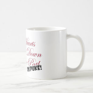 Zwei Herzen Kaffeetasse