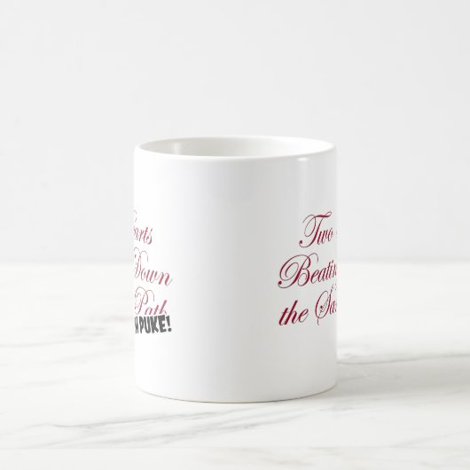 Zwei Herzen Kaffeetasse (Mittel)