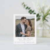 Zwei-Herzen-Katholische-Flat-Save-the-Date-Karte Save The Date (Stehend Vorderseite)