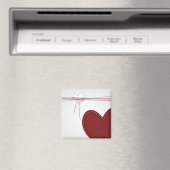 Zwei Herzen Magnet (In Situ (Geschirrspüler))