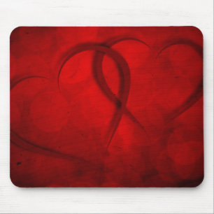 Zwei Herzen Mousepad
