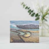 Zwei Herzen Postkarte (Stehend Vorderseite)