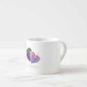 Zwei Herzen Romantische Tasse (Vorderseite Rechts)