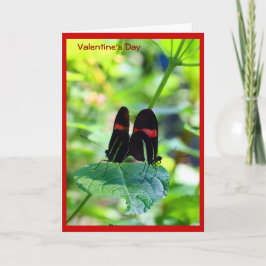 Zwei Herzen schlagen wie eins. Feiertagskarte