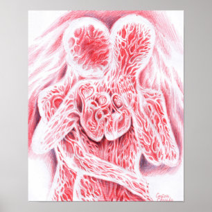 Zwei Herzen schlagen zusammen Poster