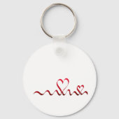 Zwei Herzen Schlüsselanhänger (Vorderseite)