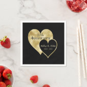 Zwei Herzen Serviette (Beispiel)