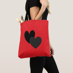 Zwei-Herzen-Tasche Tasche