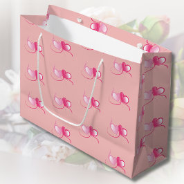 Zwei Herzen treffen sich als eine Große Geschenktüte