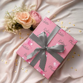 Zwei Herzen treffen sich als eine individuelle Hoc Geschenkpapier