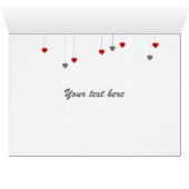 Zwei Herzen und Liebe (Innenansicht Horizontal (Unten))